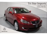 2008 Matador Red Mica Lexus IS 250 AWD #57034351