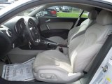 2009 Audi TT 2.0T Coupe Limestone Grey Interior
