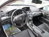 2012 Acura TL 3.7 SH-AWD Technology Ebony Interior