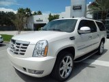2008 White Diamond Cadillac Escalade ESV AWD #57033953