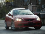 Milano Red Acura RSX in 2005
