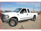 1999 Oxford White Ford F250 Super Duty XLT Extended Cab 4x4 #57034280
