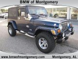 2005 Patriot Blue Pearl Jeep Wrangler Unlimited 4x4 #57034273