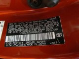 2009 Corolla Color Code for Barcelona Red Metallic - Color Code: 3R3