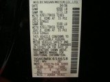 2006 Pathfinder Color Code for Super Black - Color Code: KH3