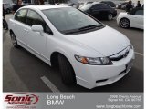 2009 Taffeta White Honda Civic LX Sedan #57034258