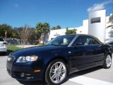 2009 Moro Blue Pearl Effect Audi A4 2.0T Cabriolet #57033919