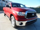 Barcelona Red Metallic Toyota Tundra in 2012