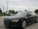 2012 Phantom Black Pearl Effect Audi A8 L 4.2 quattro #57033874