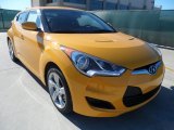 2012 26.2 Yellow Hyundai Veloster  #57034227