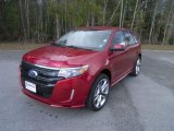 2011 Red Candy Metallic Ford Edge Sport #57034418