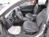 2012 Chrysler 200 S Sedan Black Interior