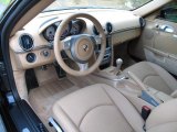 2008 Porsche Cayman S Sand Beige Interior
