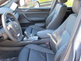 2012 BMW X3 xDrive 35i Black Interior