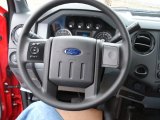 2012 Ford F250 Super Duty XL Regular Cab 4x4 Chassis Steering Wheel