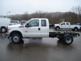 2012 Oxford White Ford F350 Super Duty XL SuperCab 4x4 Chassis #57094765