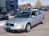 2003 Light Silver Metallic Audi A4 1.8T quattro Sedan #57095781