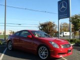 2005 Laser Red Infiniti G 35 Coupe #57095703