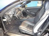 2007 Mercedes-Benz SLK 55 AMG Roadster Black Interior