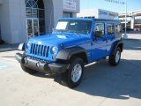 2012 Cosmos Blue Jeep Wrangler Unlimited Sport S 4x4 #57095183