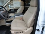 2012 Ford F150 Lariat SuperCrew 4x4 Pale Adobe Interior