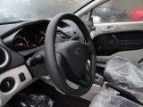 2012 Ford Fiesta S Sedan Steering Wheel