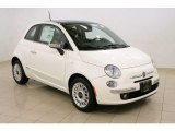 2012 Bianco (White) Fiat 500 Lounge #57095607