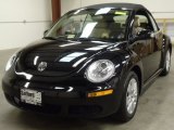 2008 Black Volkswagen New Beetle S Convertible #57095591