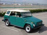 Green Volkswagen Thing in 1974