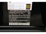 2008 ML Color Code for Black - Color Code: 040