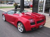 2007 Lamborghini Gallardo Spyder Rear 3/4 View