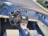 2010 Lamborghini Gallardo LP560-4 Spyder Blu Scylla Interior