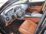 2011 Jaguar XJ XJL Supercharged London Tan/Jet Black Interior
