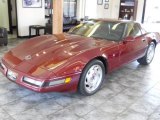 1993 Dark Red Metallic Chevrolet Corvette Coupe #57094916