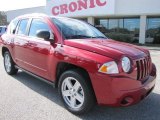2010 Inferno Red Crystal Pearl Jeep Compass Sport #57094906