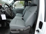 2012 Ford F250 Super Duty XL SuperCab 4x4 Steel Interior