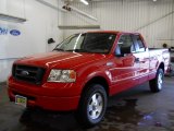 2006 Bright Red Ford F150 STX SuperCab 4x4 #57095347