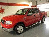 2004 Bright Red Ford F150 XLT SuperCrew #57094341