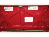 1966 Chevrolet Chevy II Nova SS Sport Coupe Underside trunk lid