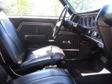 1972 Chevrolet Chevelle SS Clone Black Interior