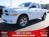 2012 Bright White Dodge Ram 1500 Express Quad Cab #57217062