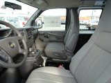 2012 Chevrolet Express 1500 Cargo Van Medium Pewter Interior