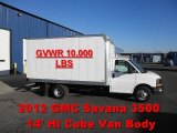 2012 Summit White GMC Savana Cutaway 3500 Commercial Moving Truck #57217591
