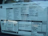 2011 Saab 9-3 2.0T Sport Sedan XWD Window Sticker