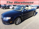 2009 Moro Blue Pearl Effect Audi A4 2.0T Cabriolet #57216913
