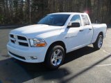 2012 Bright White Dodge Ram 1500 Express Quad Cab #57217416