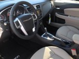2012 Chrysler 200 Touring Sedan Black/Light Frost Interior
