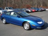 2001 Blue Saturn S Series SC2 Coupe #57217113