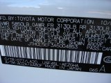2010 LS Color Code for Starfire Pearl - Color Code: 077