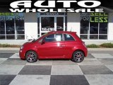 2012 Rosso Brillante (Red) Fiat 500 Sport #57271887